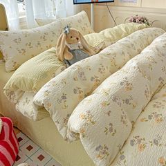 4Pcs PreCloud Linen | Set Đũi Xu Kem Style trẻ trung hiện đại | ID 4PCSPRECLOUD11
