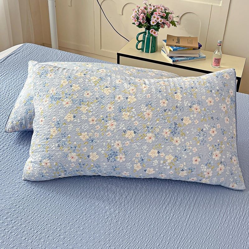4Pcs PreCloud Linen | Set Đũi Xu Kem Style trẻ trung hiện đại | ID 4PCSPRECLOUD12