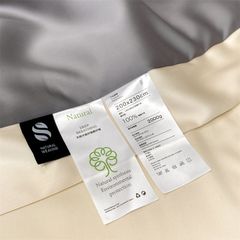 4Pcs Satin Babric | MinMin Standard Bedsets Summer Blanket | ID 4PCSSFARBRICMIN010