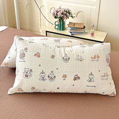 4Pcs PreCloud Linen | Set Đũi Xu Kem Style trẻ trung hiện đại | ID 4PCSPRECLOUD13