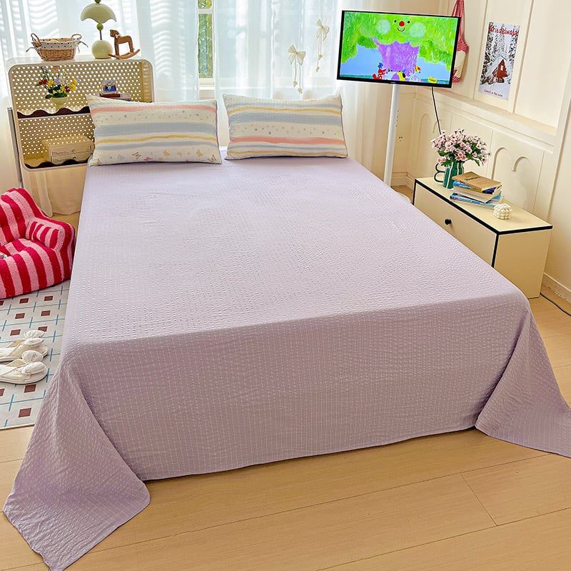 4Pcs PreCloud Linen | Set Đũi Xu Kem Style trẻ trung hiện đại | ID 4PCSPRECLOUD14