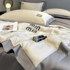 4Pcs Satin Babric | MinMin Standard Bedsets Summer Blanket | ID 4PCSSFABRICMIN12