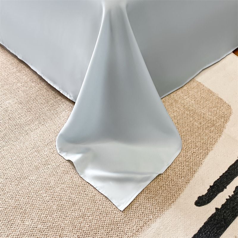 4Pcs Satin Babric | Charming With Love Standard Bedsets Summer Blanket | ID 4PCSSFARBRICCHARWLOVE012