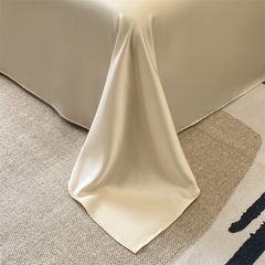 4Pcs Satin Babric | Charming With Love Standard Bedsets Summer Blanket | ID 4PCSSFARBRICCHARWLOVE011