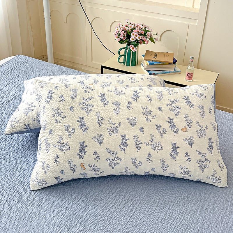 4Pcs PreCloud Linen | Set Đũi Xu Kem Style trẻ trung hiện đại | ID 4PCSPRECLOUD19