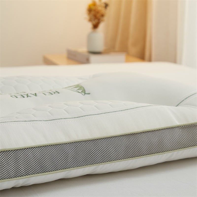 RUỘT GỐI MATXA CAOSU NON RELAX LÕI BÔNG MICROFIBER SIZE 48*74CM