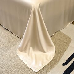 4Pcs Satin Babric | Charming With Love Standard Bedsets Summer Blanket | ID 4PCSSFARBRICCHARWLOVE010