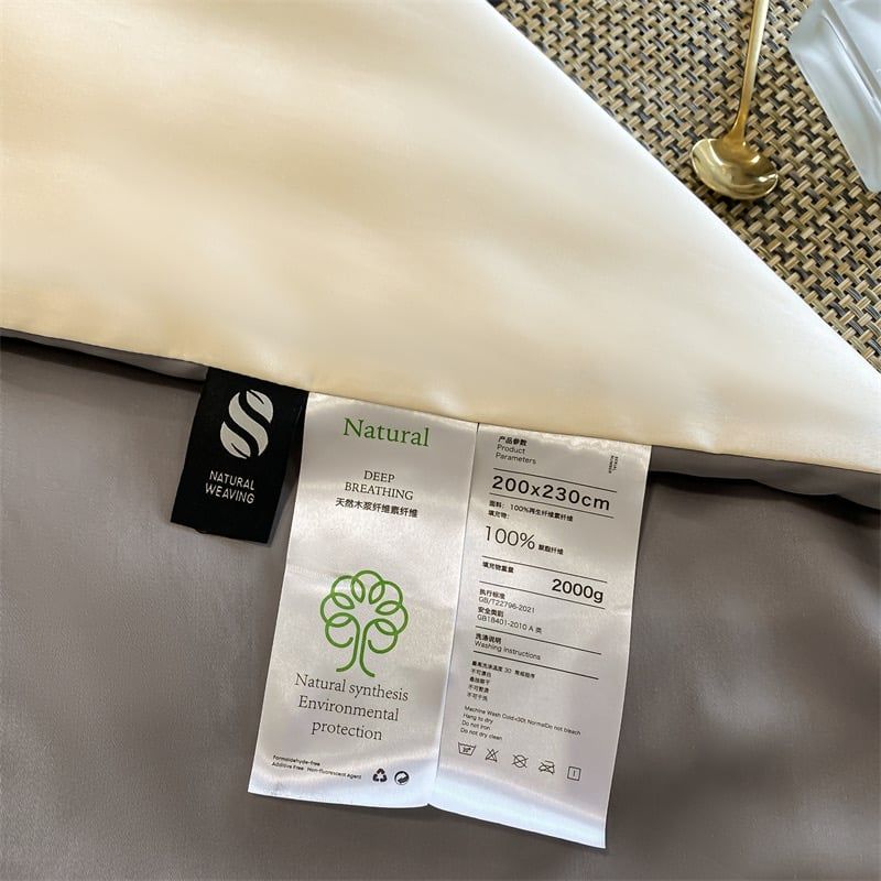 4Pcs Satin Babric | Charming With Love Standard Bedsets Summer Blanket | ID 4PCSSFARBRICCHARWLOVE09