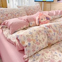 4Pcs PreCloud Linen | Set Đũi Xu Kem Style trẻ trung hiện đại | ID 4PCSPRECLOUD20