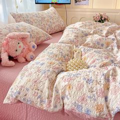 4Pcs PreCloud Linen | Set Đũi Xu Kem Style trẻ trung hiện đại | ID 4PCSPRECLOUD20