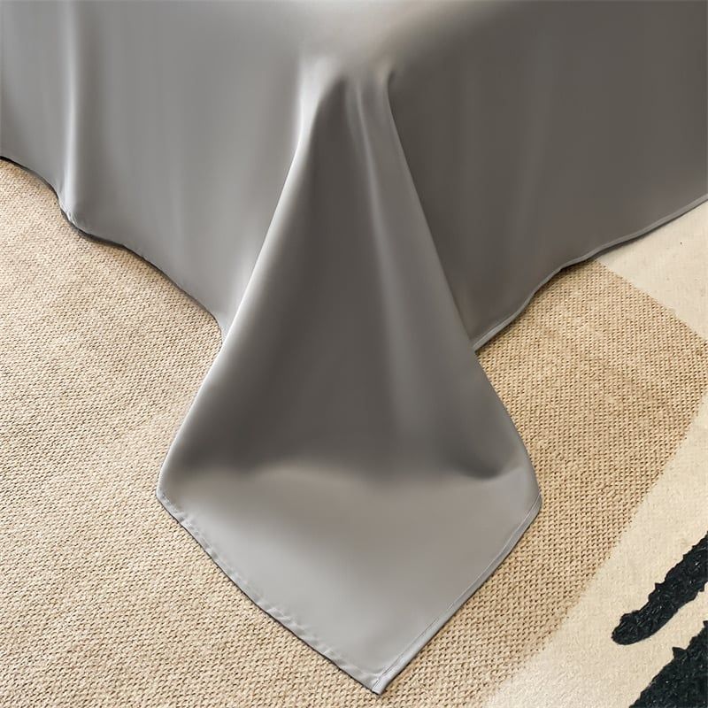 4Pcs Satin Babric | Charming With Love Standard Bedsets Summer Blanket | ID 4PCSSFARBRICCHARWLOVE08