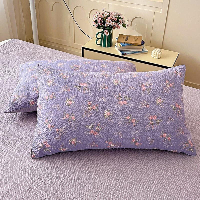 4Pcs PreCloud Linen | Set Đũi Xu Kem Style trẻ trung hiện đại | ID 4PCSPRECLOUD21