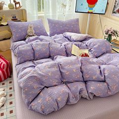 4Pcs PreCloud Linen | Set Đũi Xu Kem Style trẻ trung hiện đại | ID 4PCSPRECLOUD21