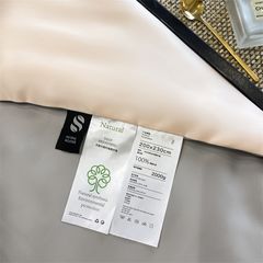 4Pcs Satin Babric | Charming With Love Standard Bedsets Summer Blanket | ID 4PCSSFARBRICCHARWLOVE08