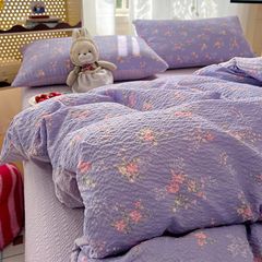 4Pcs PreCloud Linen | Set Đũi Xu Kem Style trẻ trung hiện đại | ID 4PCSPRECLOUD21