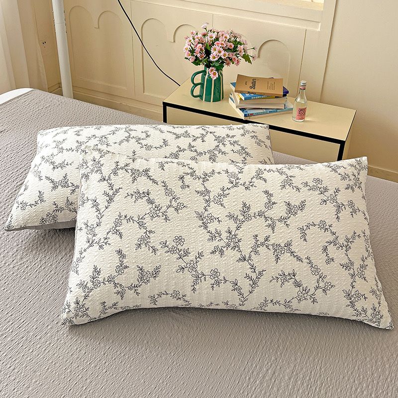 4Pcs PreCloud Linen | Set Đũi Xu Kem Style trẻ trung hiện đại | ID 4PCSPRECLOUD22