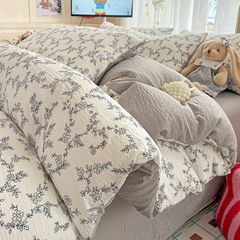 4Pcs PreCloud Linen | Set Đũi Xu Kem Style trẻ trung hiện đại | ID 4PCSPRECLOUD22