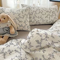 4Pcs PreCloud Linen | Set Đũi Xu Kem Style trẻ trung hiện đại | ID 4PCSPRECLOUD22