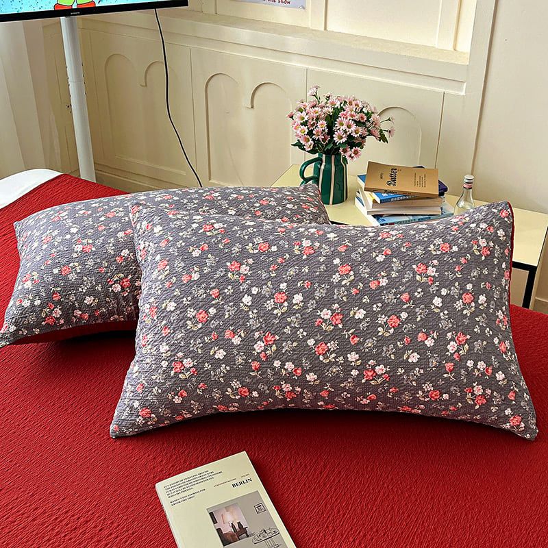 4Pcs PreCloud Linen | Set Đũi Xu Kem Style trẻ trung hiện đại | ID 4PCSPRECLOUD23