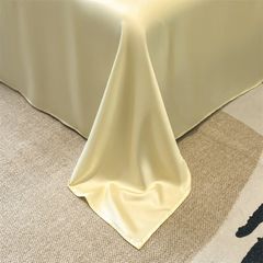 4Pcs Satin Babric | Charming With Love Standard Bedsets Summer Blanket | ID 4PCSSFARBRICCHARWLOVE06