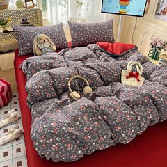 4Pcs PreCloud Linen | Set Đũi Xu Kem Style trẻ trung hiện đại | ID 4PCSPRECLOUD23