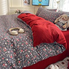 4Pcs PreCloud Linen | Set Đũi Xu Kem Style trẻ trung hiện đại | ID 4PCSPRECLOUD23