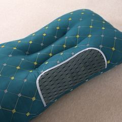 RUỘT GỐI CÔNG THÁI HỌC MATXA CHẦN TRÁM SIZE 48*74CM - 2 PHIÊN BẢN MẦU TRẮNG VÀ XANH DƯƠNG ĐẬM