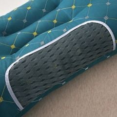 RUỘT GỐI CÔNG THÁI HỌC MATXA CHẦN TRÁM SIZE 48*74CM - 2 PHIÊN BẢN MẦU TRẮNG VÀ XANH DƯƠNG ĐẬM