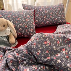 4Pcs PreCloud Linen | Set Đũi Xu Kem Style trẻ trung hiện đại | ID 4PCSPRECLOUD23