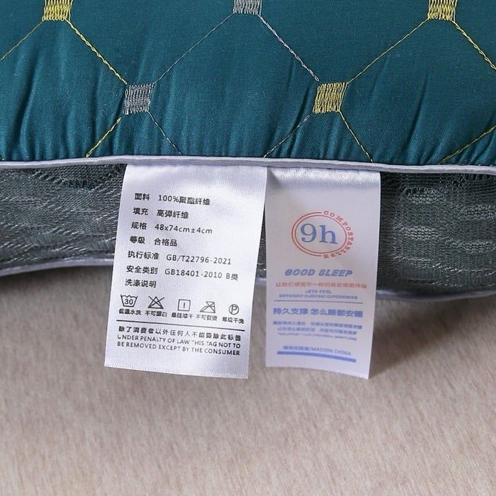 RUỘT GỐI CÔNG THÁI HỌC MATXA CHẦN TRÁM SIZE 48*74CM - 2 PHIÊN BẢN MẦU TRẮNG VÀ XANH DƯƠNG ĐẬM