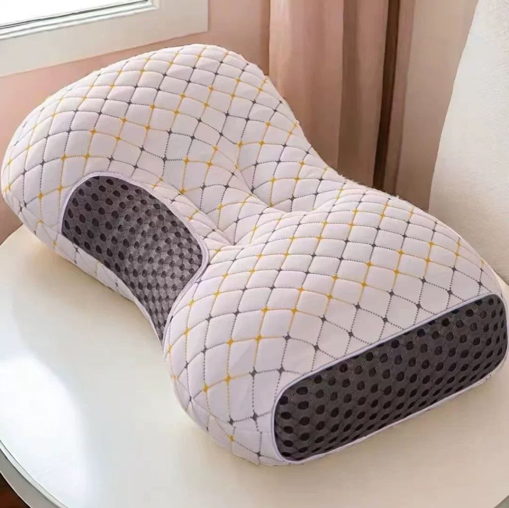 RUỘT GỐI CÔNG THÁI HỌC MATXA CHẦN TRÁM SIZE 48*74CM - 2 PHIÊN BẢN MẦU TRẮNG VÀ XANH DƯƠNG ĐẬM