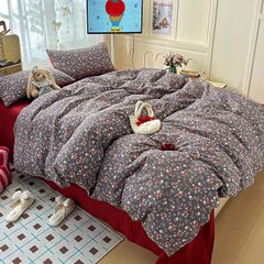 4Pcs PreCloud Linen | Set Đũi Xu Kem Style trẻ trung hiện đại | ID 4PCSPRECLOUD23