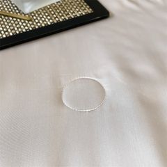 4Pcs Satin Babric | Charming With Love Standard Bedsets Summer Blanket | ID 4PCSSFARBRICCHARWLOVE04