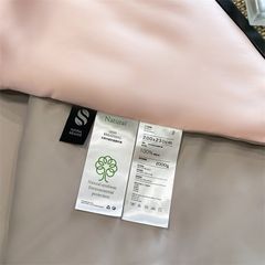 4Pcs Satin Babric | Charming With Love Standard Bedsets Summer Blanket | ID 4PCSSFARBRICCHARWLOVE03