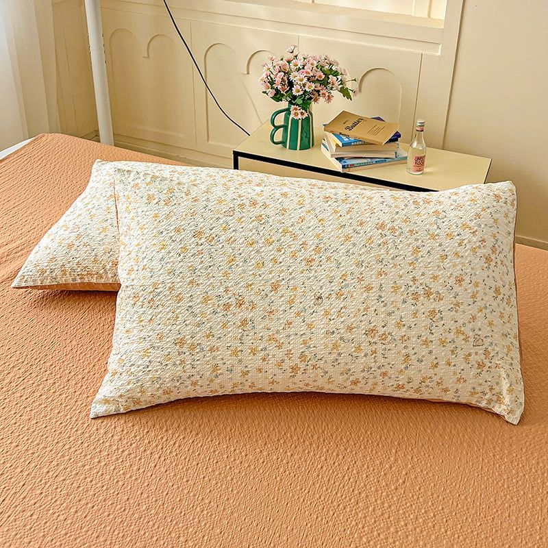 4Pcs PreCloud Linen | Set Đũi Xu Kem Style trẻ trung hiện đại | ID 4PCSPRECLOUD26