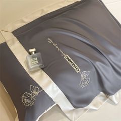 4Pcs Satin Babric | Charming With Love Standard Bedsets Summer Blanket | ID 4PCSSFARBRICCHARWLOVE01