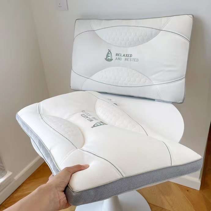 RUỘT GỐI MATXA CAOSU NON RELAX LÕI BÔNG MICROFIBER SIZE 48*74CM