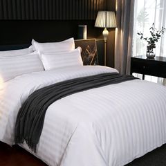 4Pcs Silk 3F | 3F Hotel Fabric T/C 250 Thread Count Duvet Cover Set | ID 4PCS3F025M01