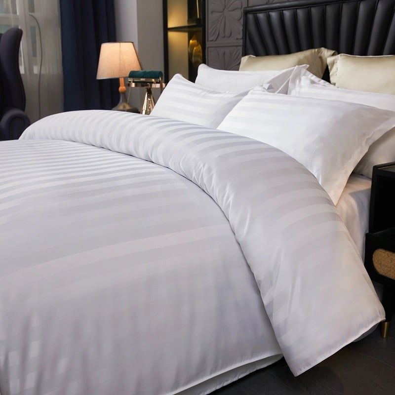 4Pcs Silk 3F | 3F Hotel Fabric T/C 250 Thread Count Duvet Cover Set | ID 4PCS3F025M01