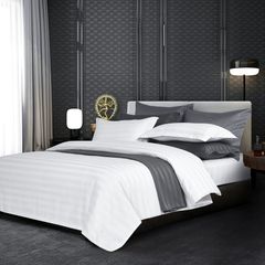 4Pcs Silk 3F | 3F Hotel Fabric T/C 250 Thread Count Duvet Cover Set | ID 4PCS3F025M01