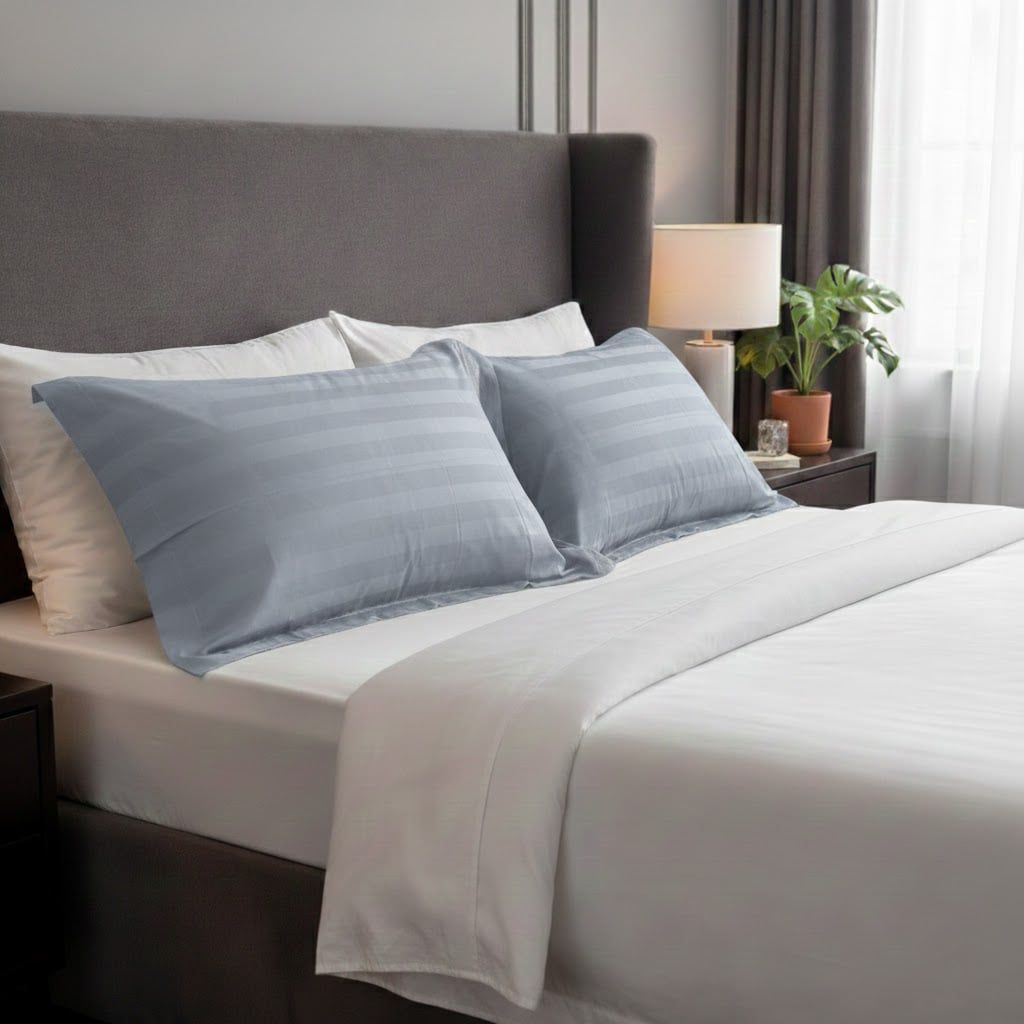 Pillow Case Standard 48*74cm | Vỏ Gối Lụa 3F Khách Sạn TC250 Item 12 Color