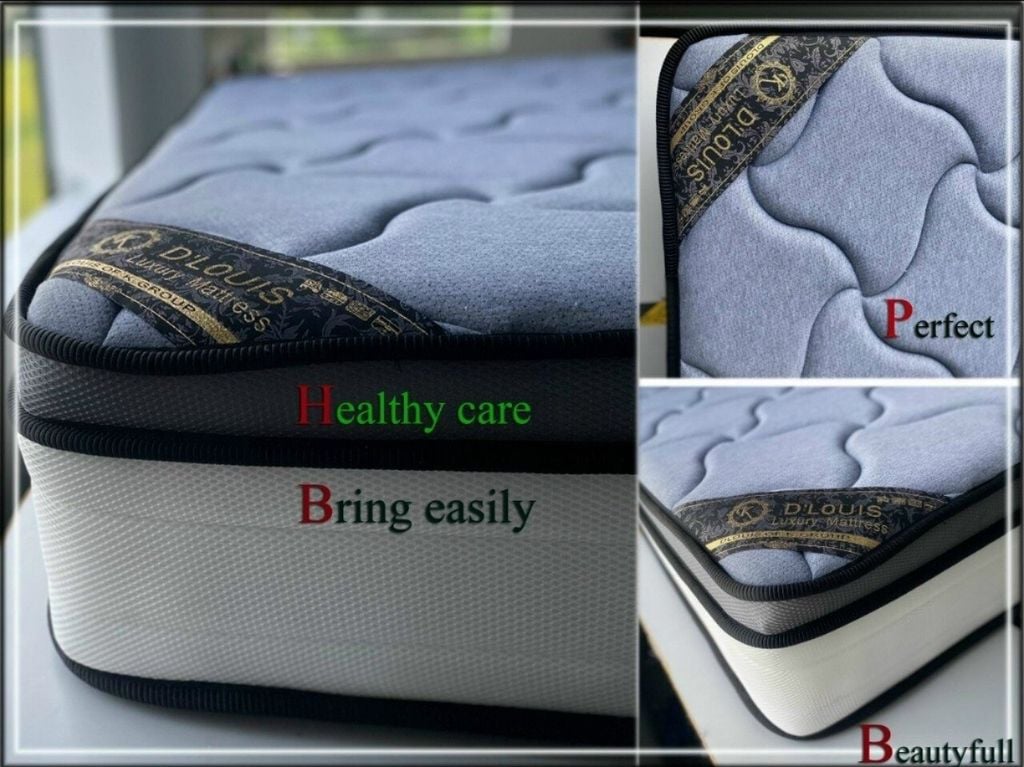 NỆM LOXO TÚI D'LOUIS LUXURY RIVER ROLL MATTRESS 27CM