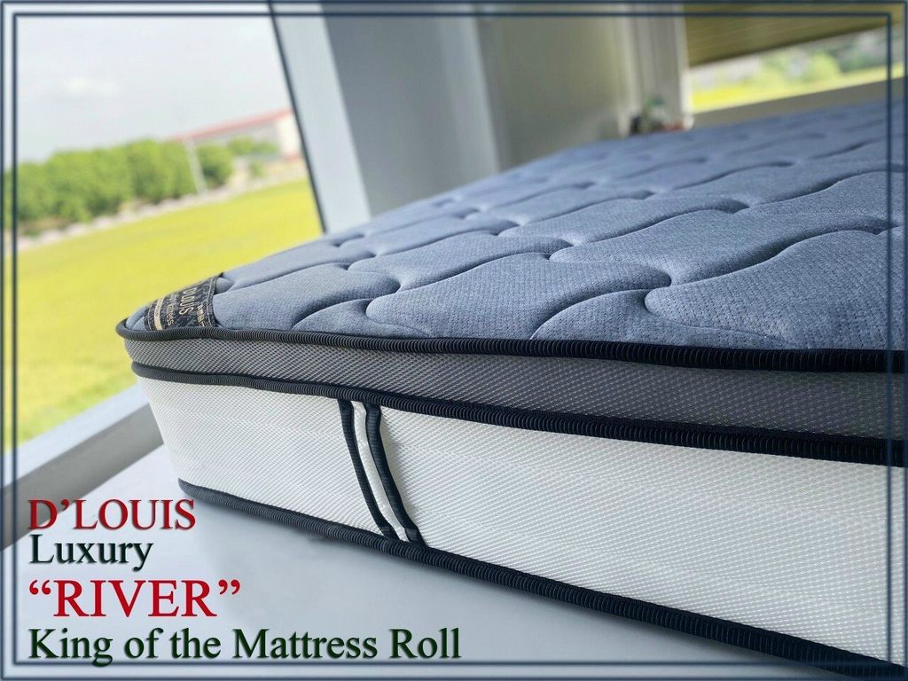 NỆM LOXO TÚI D'LOUIS LUXURY RIVER ROLL MATTRESS 27CM