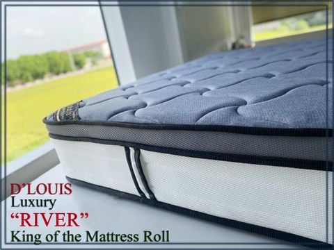 NỆM LOXO TÚI D'LOUIS LUXURY RIVER ROLL MATTRESS 27CM