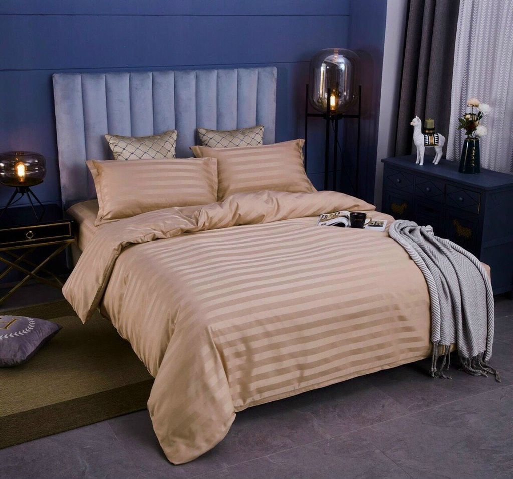 4Pcs Silk 3F | 3F Hotel Fabric T/C 250 Thread Count Duvet Cover Set | ID 4PCS3F025M04