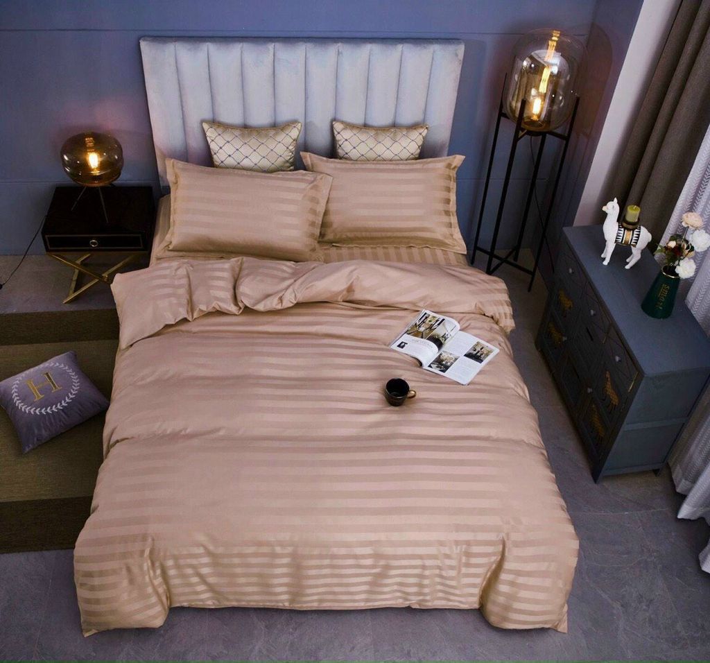 4Pcs Silk 3F | 3F Hotel Fabric T/C 250 Thread Count Duvet Cover Set | ID 4PCS3F025M04