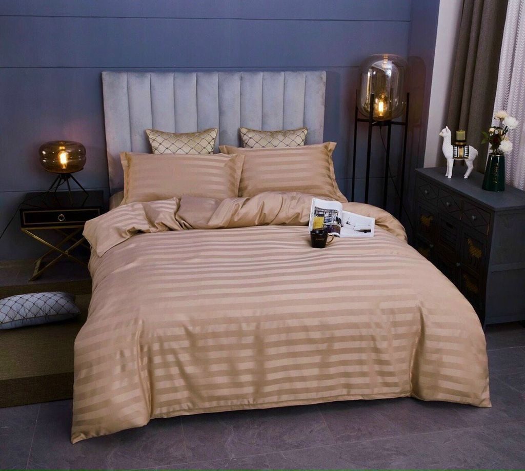 4Pcs Silk 3F | 3F Hotel Fabric T/C 250 Thread Count Duvet Cover Set | ID 4PCS3F025M04