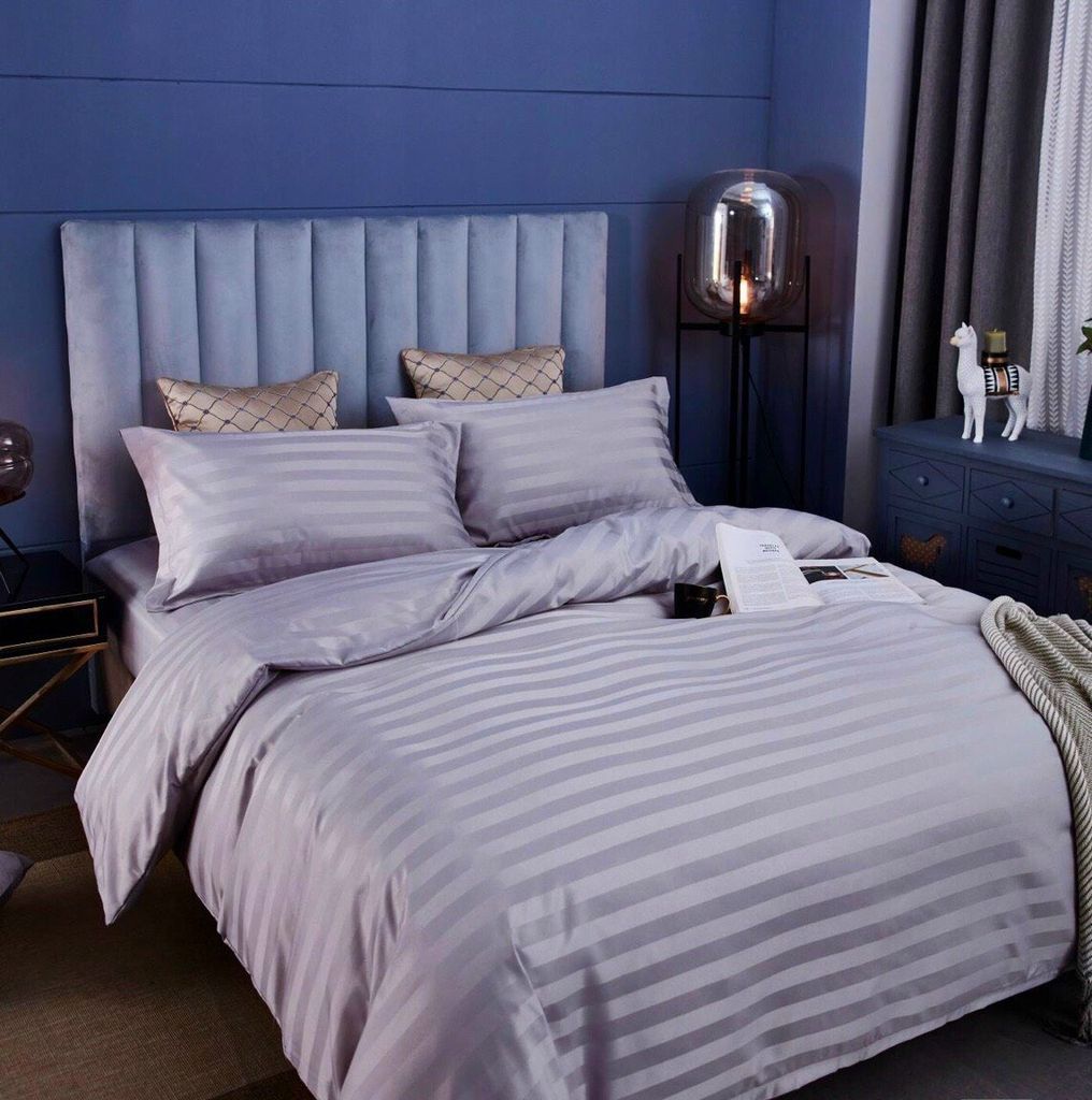 4Pcs Silk 3F | 3F Hotel Fabric T/C 250 Thread Count Duvet Cover Set | ID 4PCS3F025M05