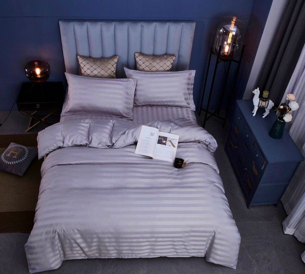 4Pcs Silk 3F | 3F Hotel Fabric T/C 250 Thread Count Duvet Cover Set | ID 4PCS3F025M05
