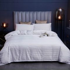 4Pcs Silk 3F | 3F Hotel Fabric T/C 250 Thread Count Duvet Cover Set | Album 11 Color